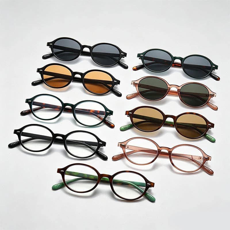 Vintage Oval Small Frame Y2K Sunglasses