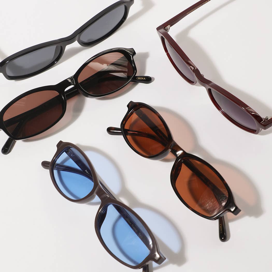 Women's Slim Square Frame Sunglasses