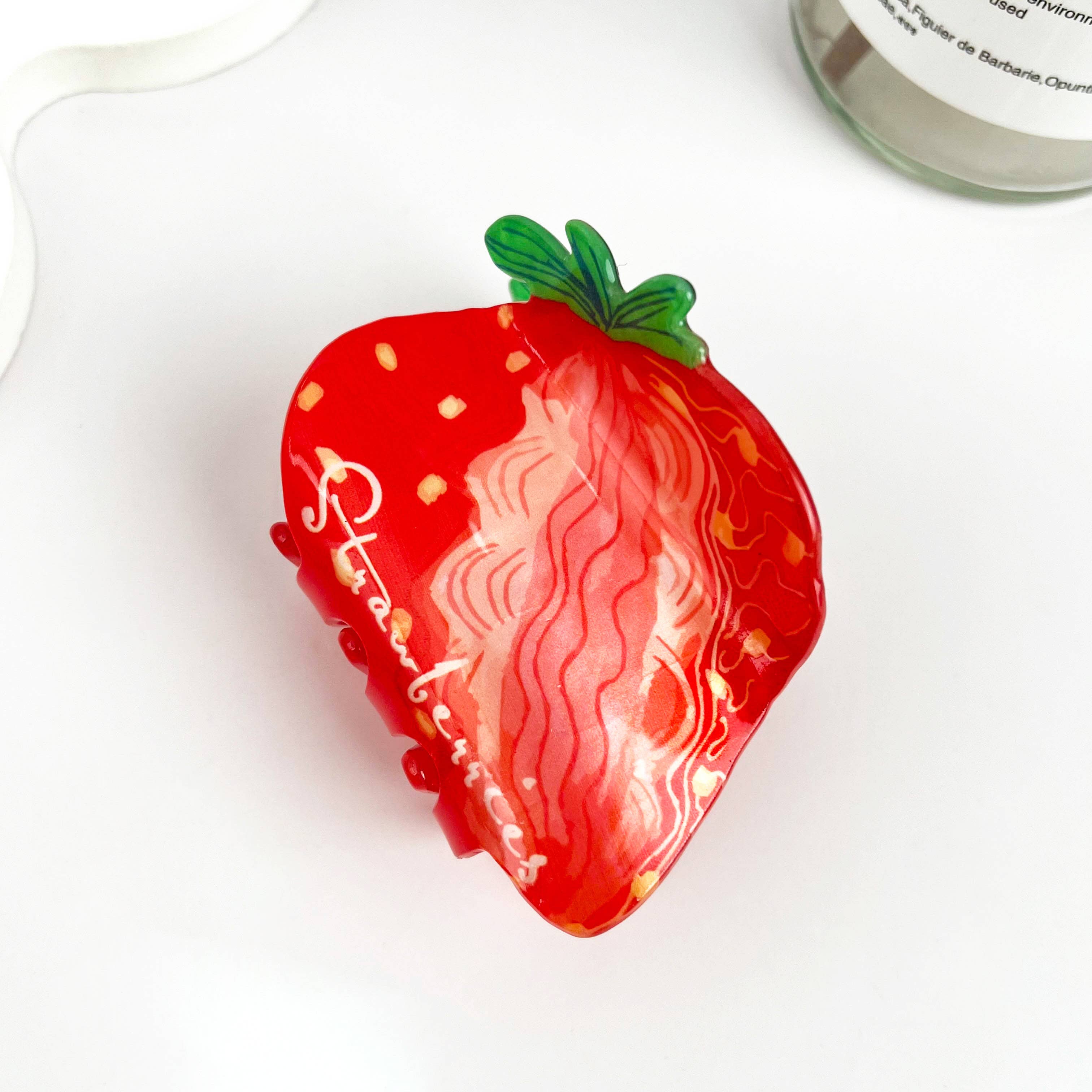 Cute & Fun Versatile Fruit Print Hair Claw Clip