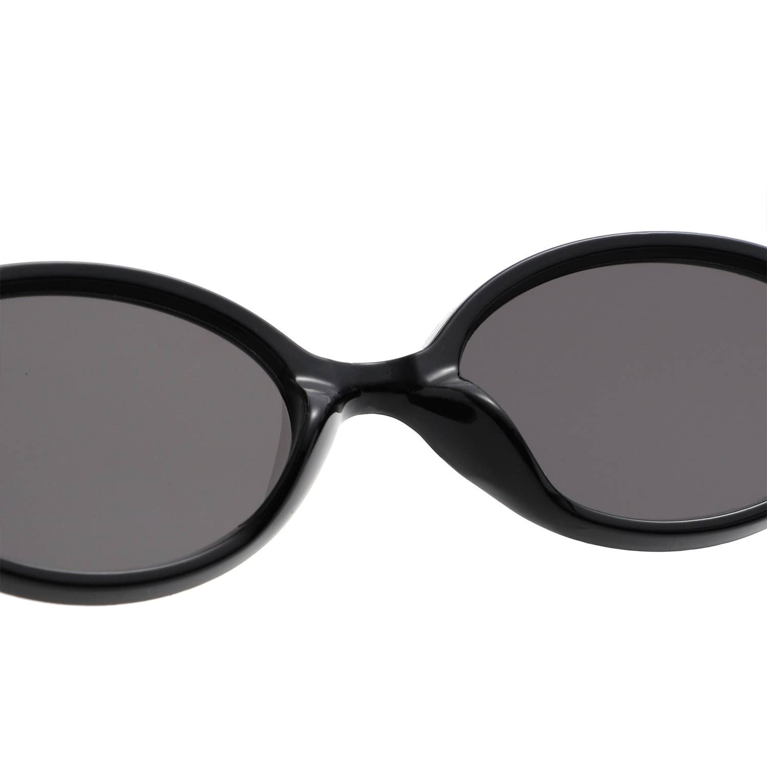 Retro Oval Slim Vintage Round Sunglasses