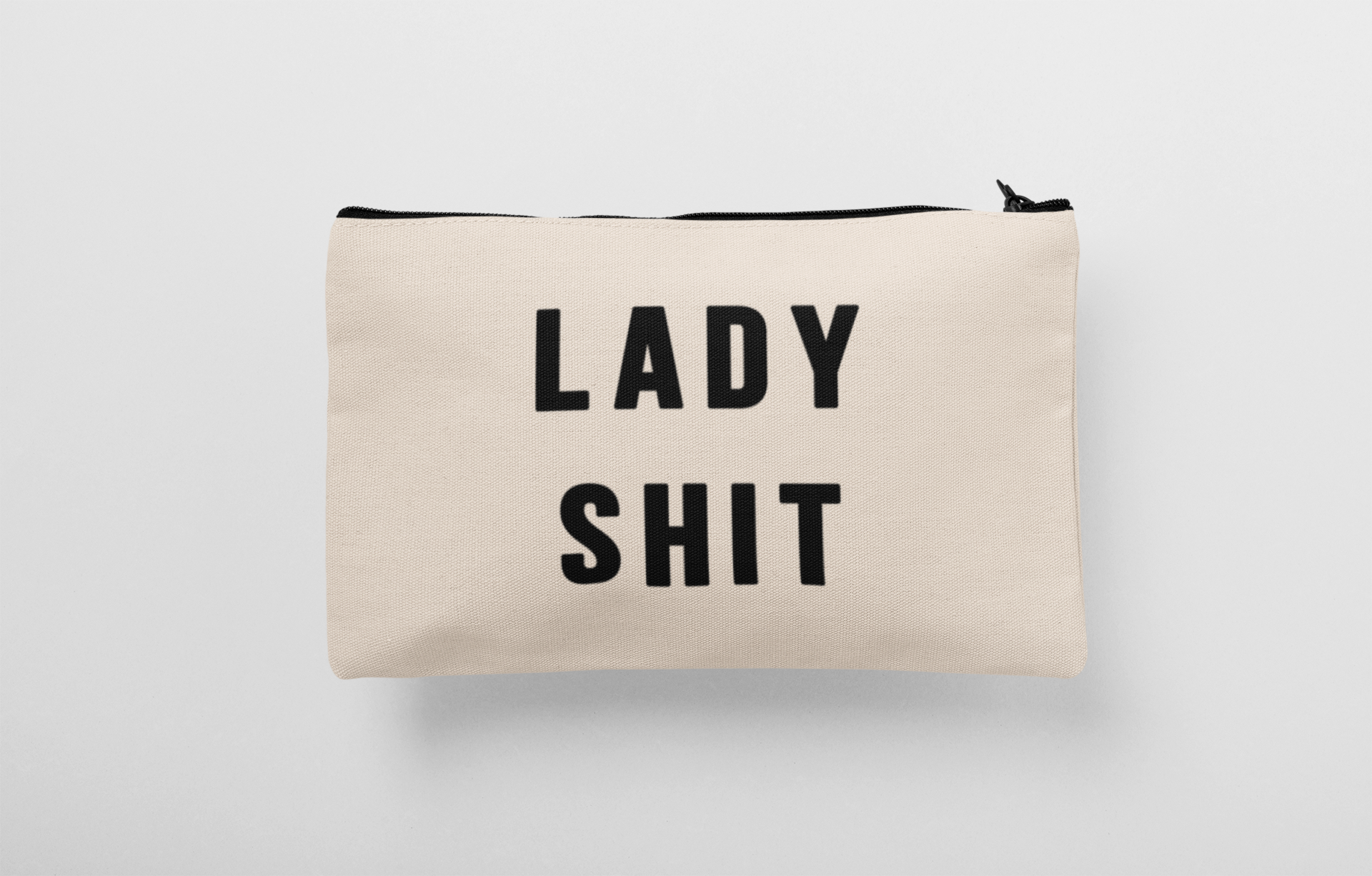 Lady Shit Funny Cosmetic Bag