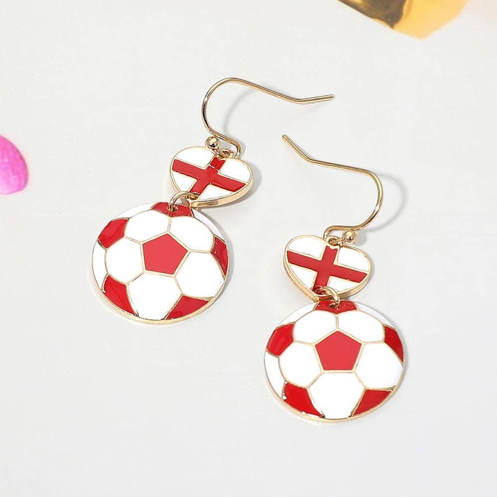 FIFA World Cup Soccer Ball Earrings