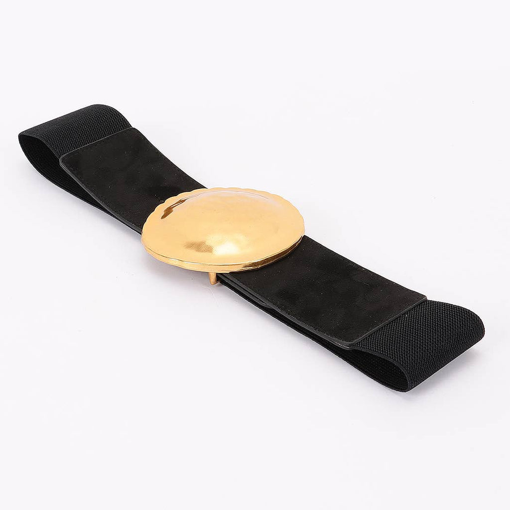Metal Buckle Elastic Belt