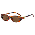 Oval Frame Cat Eye Sunglasses for Women Stylish Fashion Shades