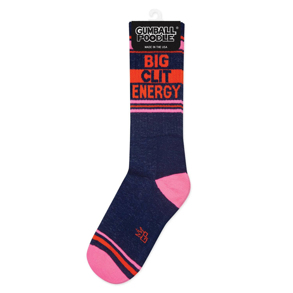 Big Clit Energy Gym Crew Socks