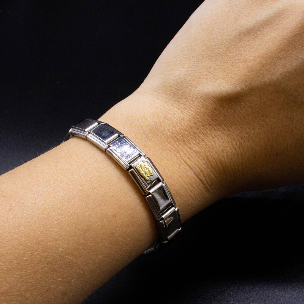 Italian Bracelet Charm - Angel 9mm Links