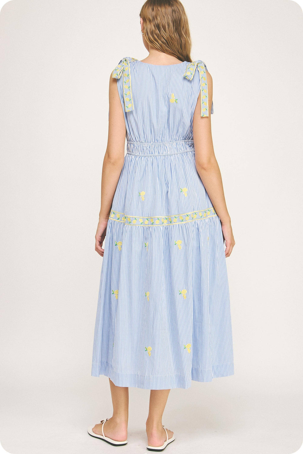 Bella Citrina Midi Dress