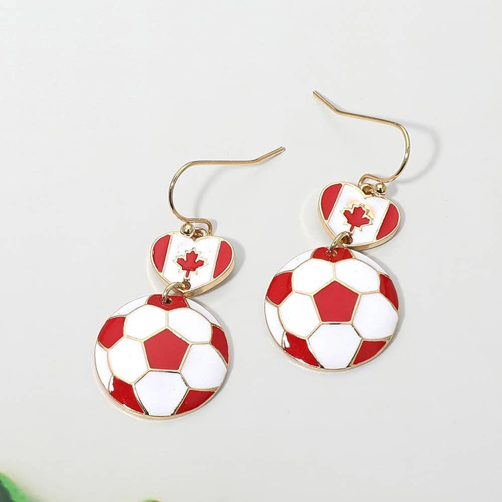 FIFA World Cup Soccer Ball Earrings