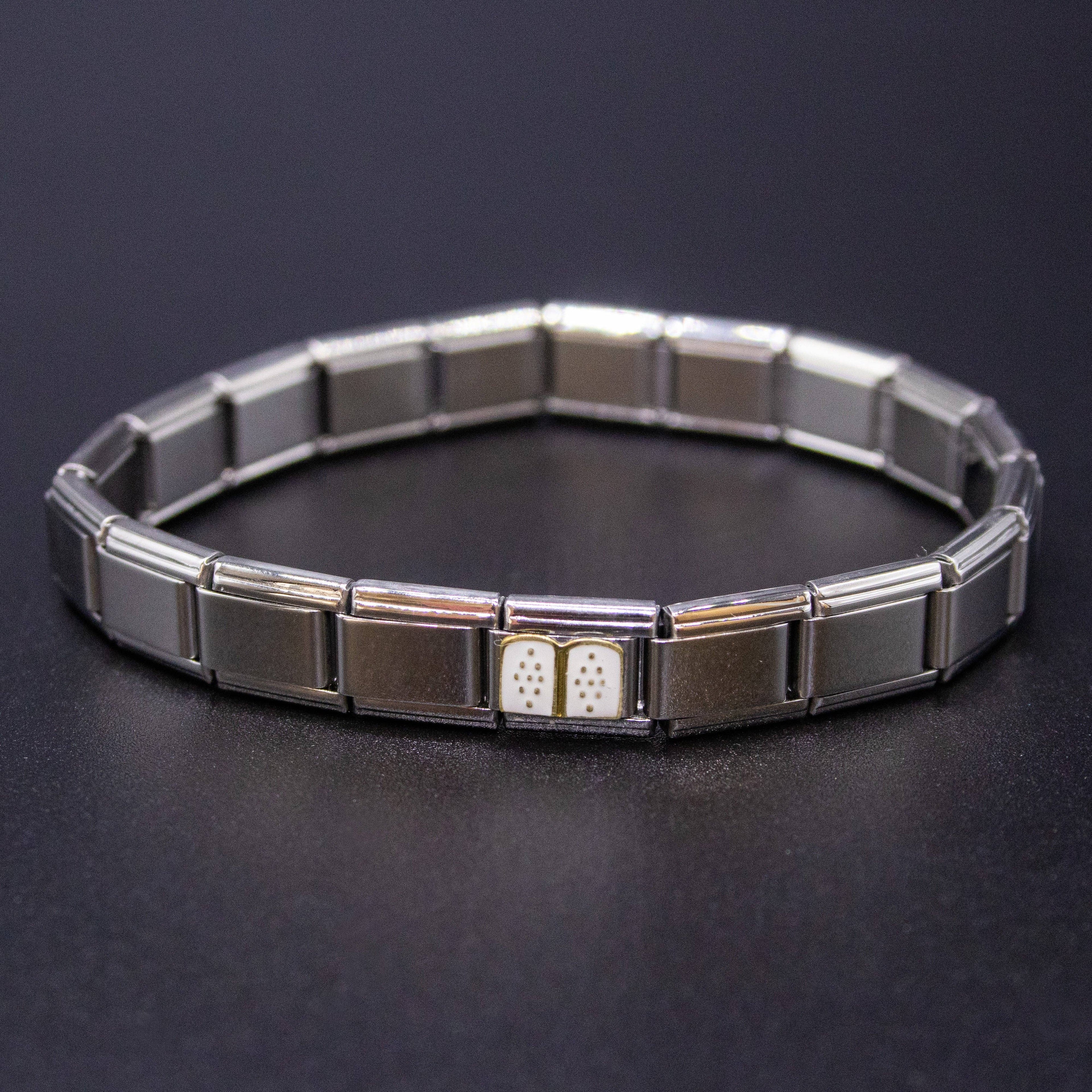 Italian Bracelet Charms - Holy Bible Religious 9mm Links