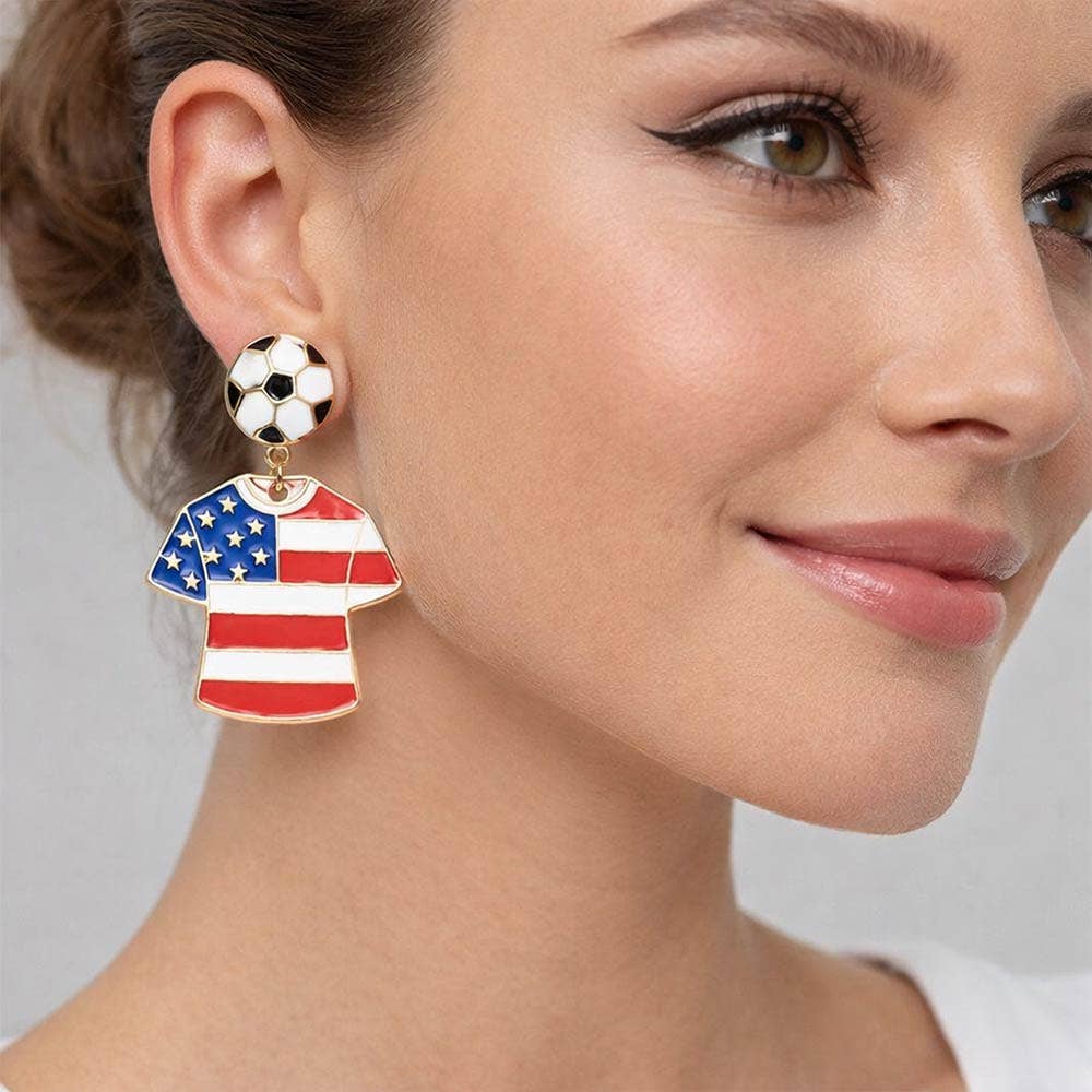 FIFA World Cup Jersey Earrings