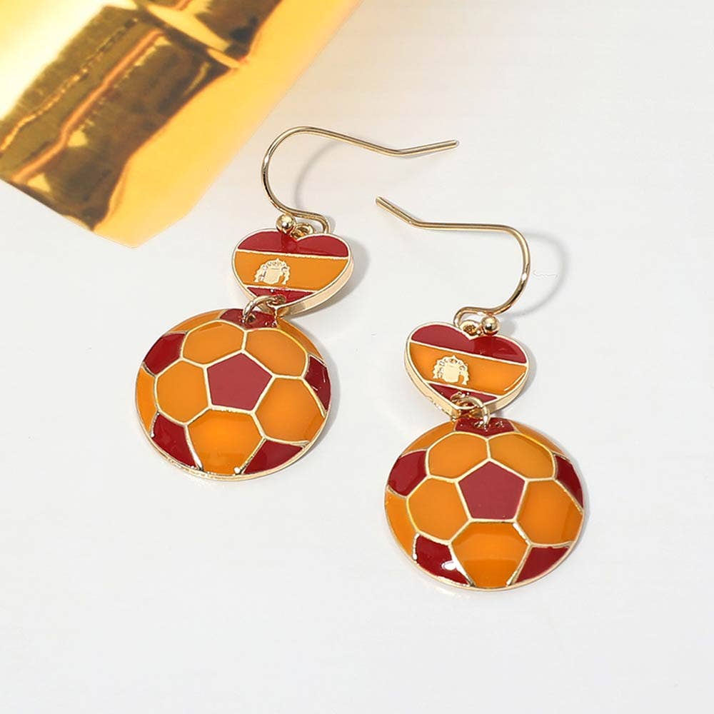 FIFA World Cup Soccer Ball Earrings