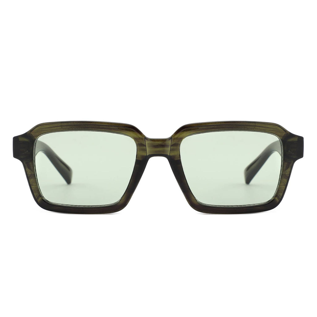 Vintage 90s Rectangular Retro Chunky Square Sunglasses