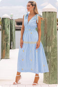 Bella Citrina Midi Dress