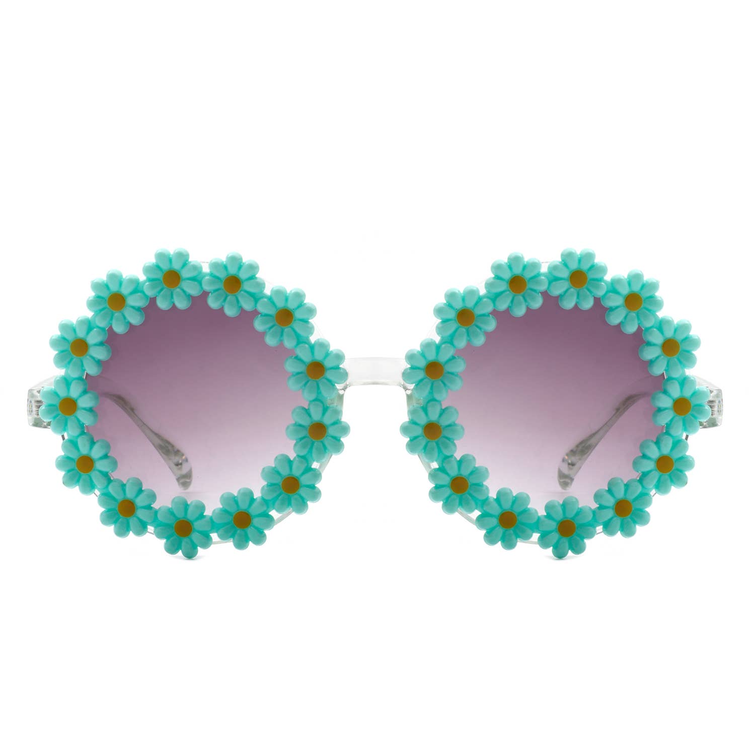 Kids Round Flower Sunglasses
