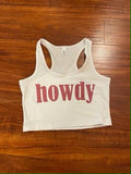 Howdy Cropped Tank Top