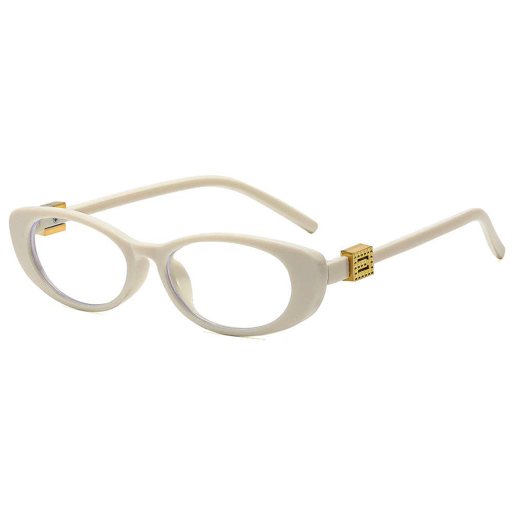 Oval Frame Cat Eye Sunglasses for Women Stylish Fashion Shades