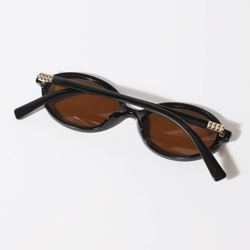 Women's Slim Oval Frame Sunglasses