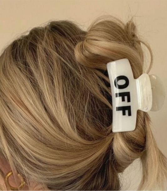 Fuck Off Hair Clip