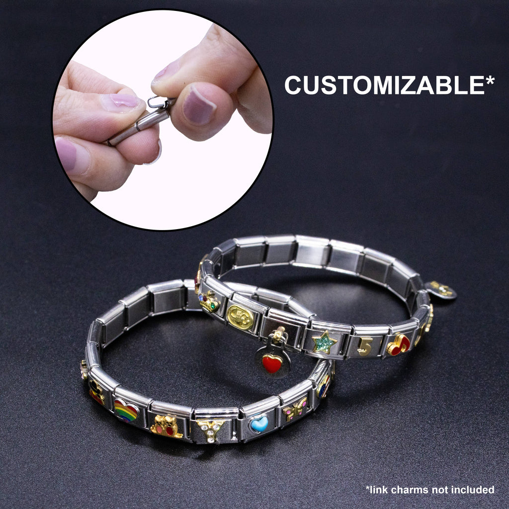 Italian Charm Bracelet Starter - 316L Stainless Steel