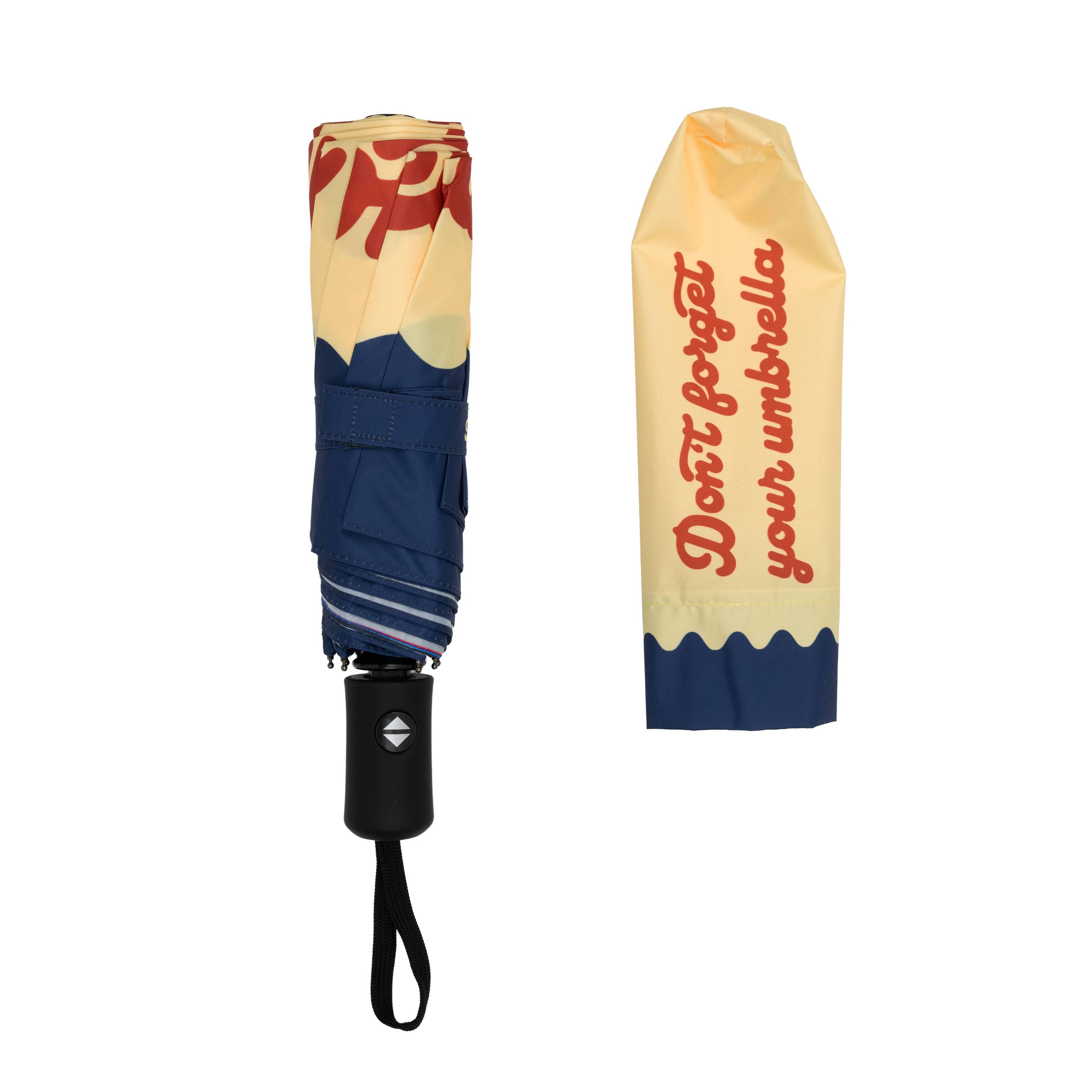Foldable Umbrella "Don't Forget Your Umbrella"