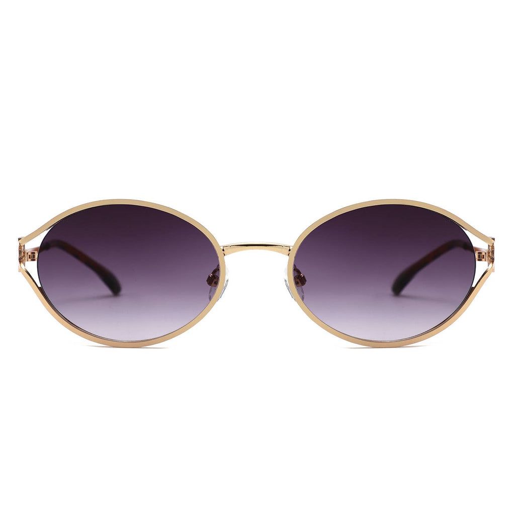 Vintage Oval Retro Fashion Round Sunglasses