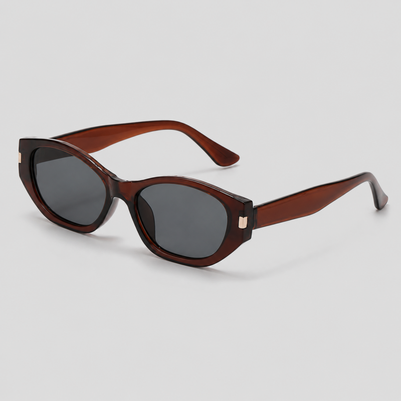 Retro Cat-Eye PC Frame Sunglasses