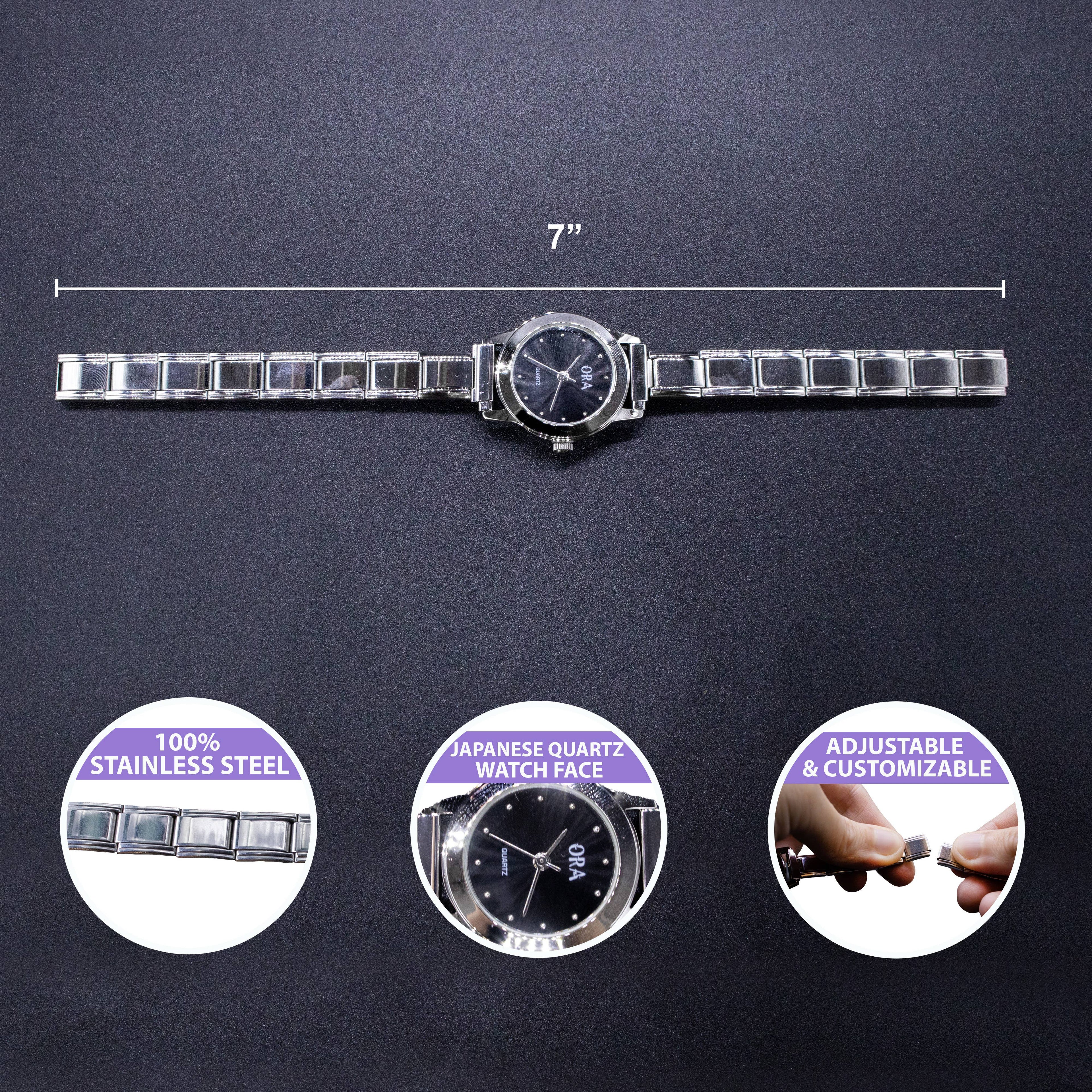 Italian Charm Link Watch (Analog)