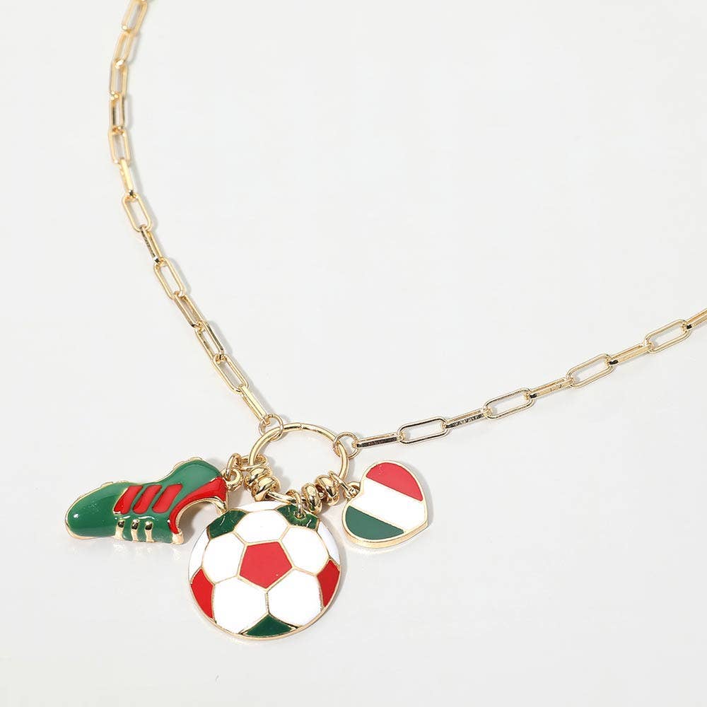 FIFA World Cup Shoe Charm Necklace