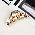 4.5" Over Size Triangle Marbled Hair Claw Clips