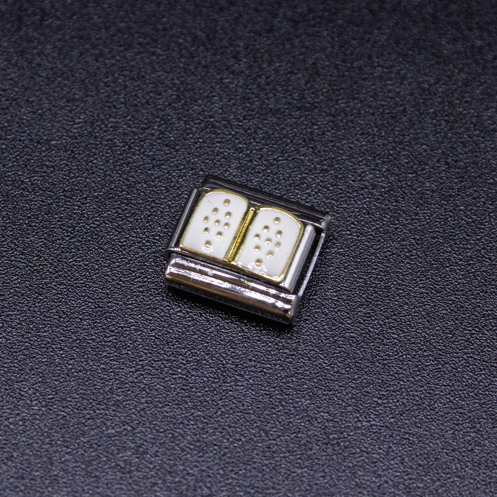 Italian Bracelet Charms - Holy Bible Religious 9mm Links