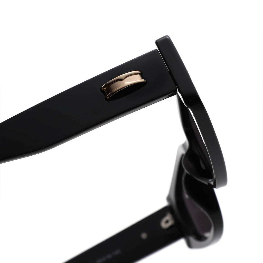 Slim Rectangle Thick Frame Narrow Fashion Sunglasses