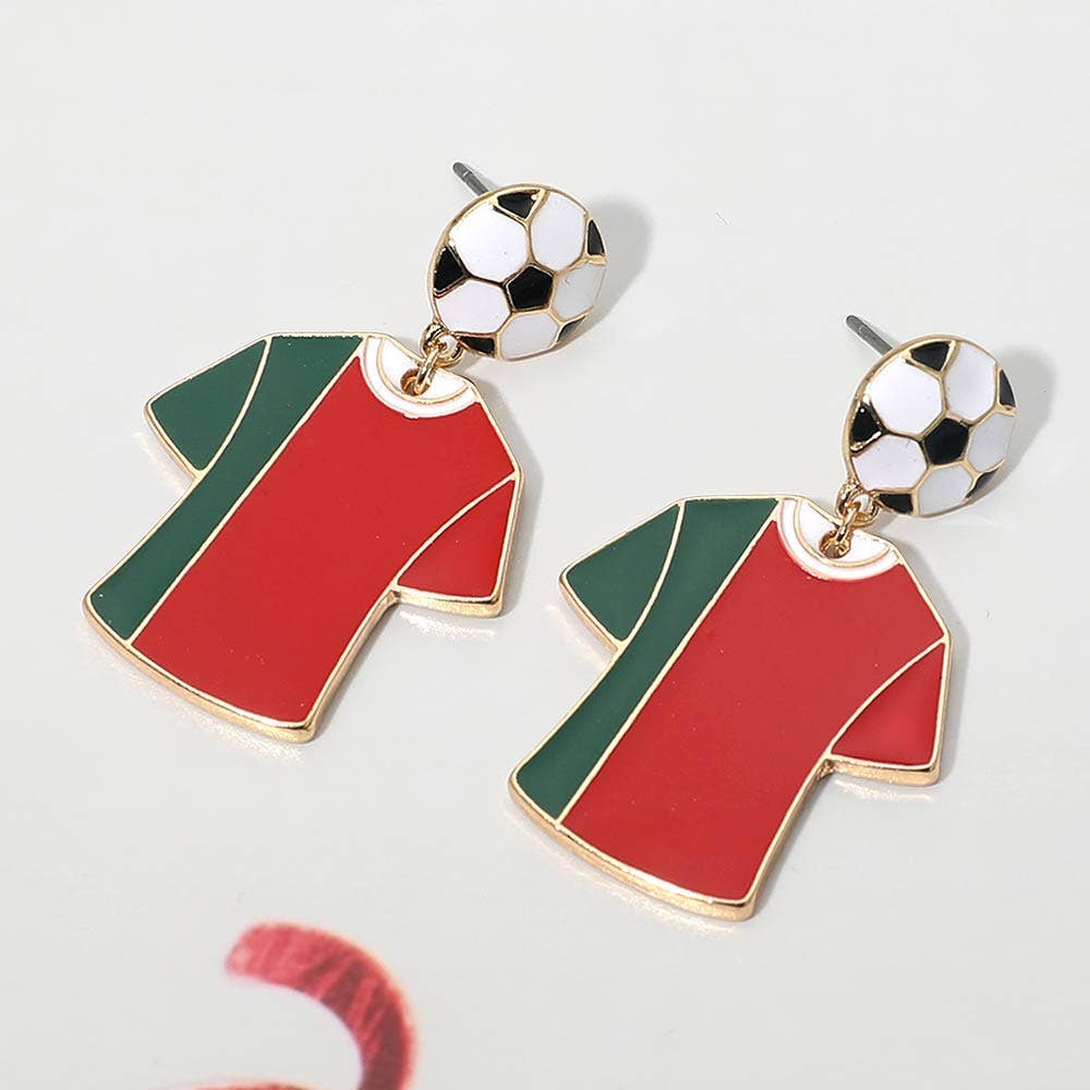 FIFA World Cup Jersey Earrings