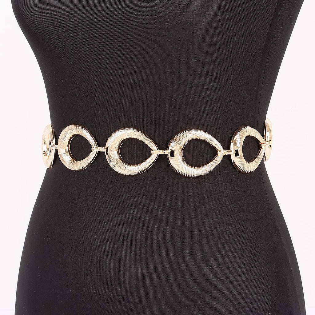 Vintage Metal Chain Plus Size Belt