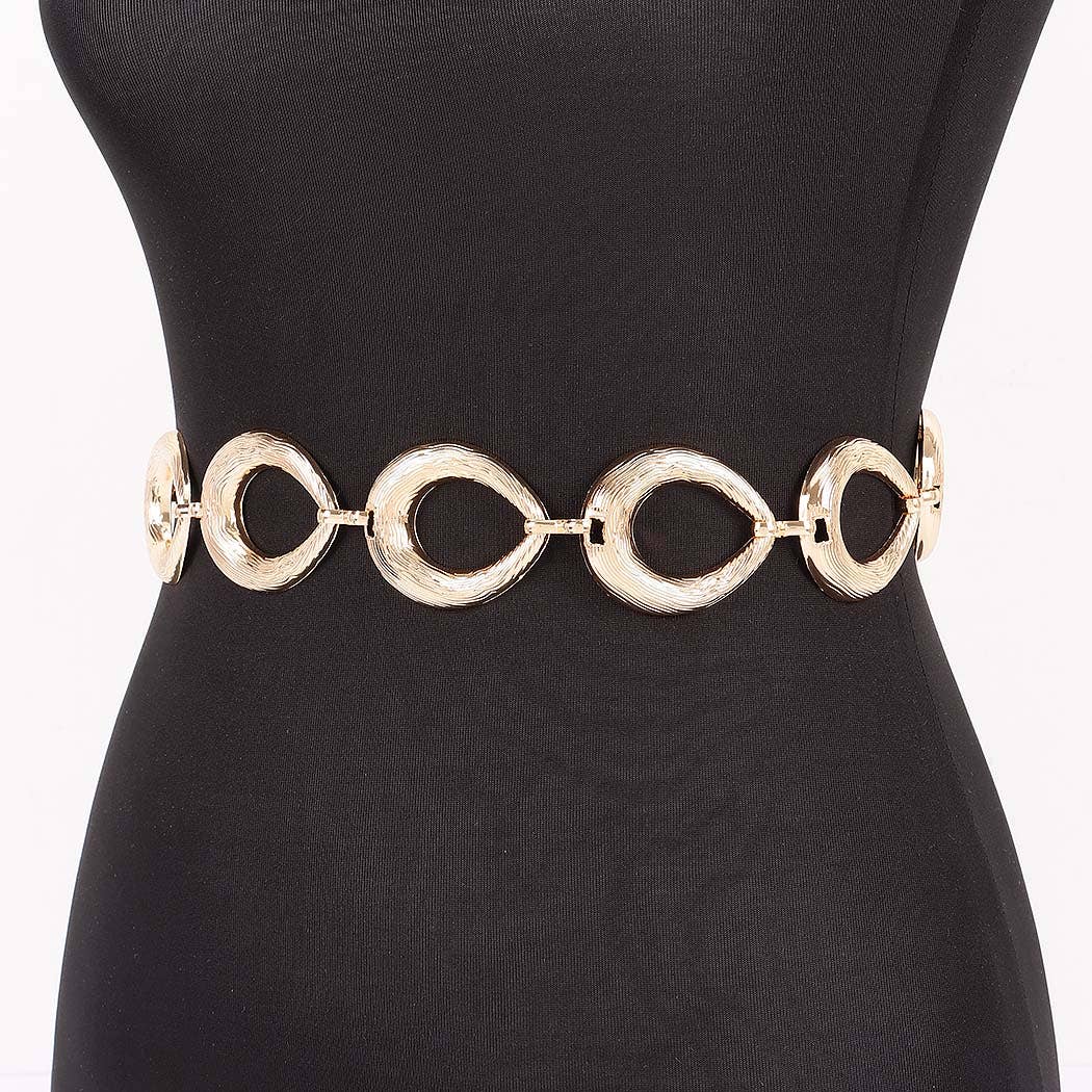Vintage Metal Chain Plus Size Belt