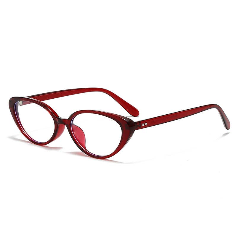 Trendy Cat Eye Sunglasses for Women with Triangle Design