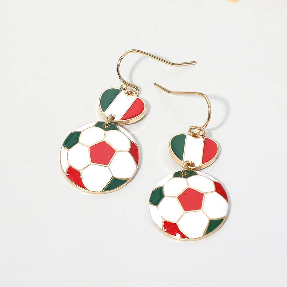 FIFA World Cup Soccer Ball Earrings
