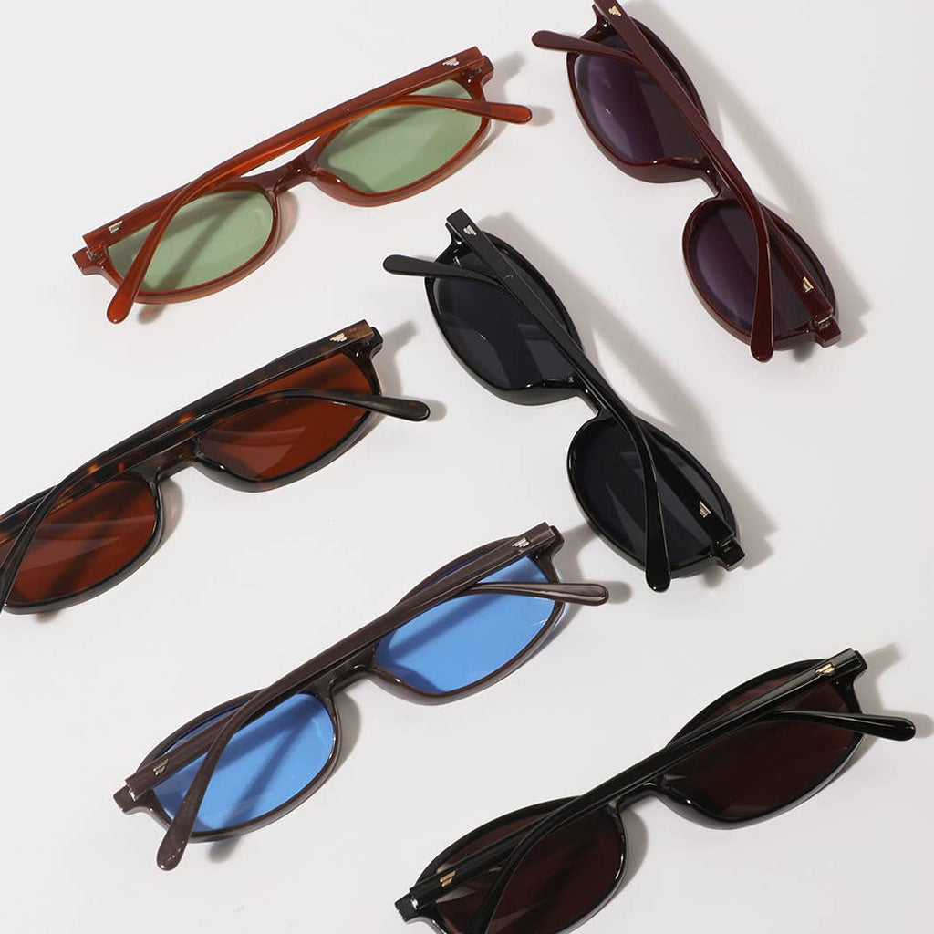 Women's Slim Square Frame Sunglasses