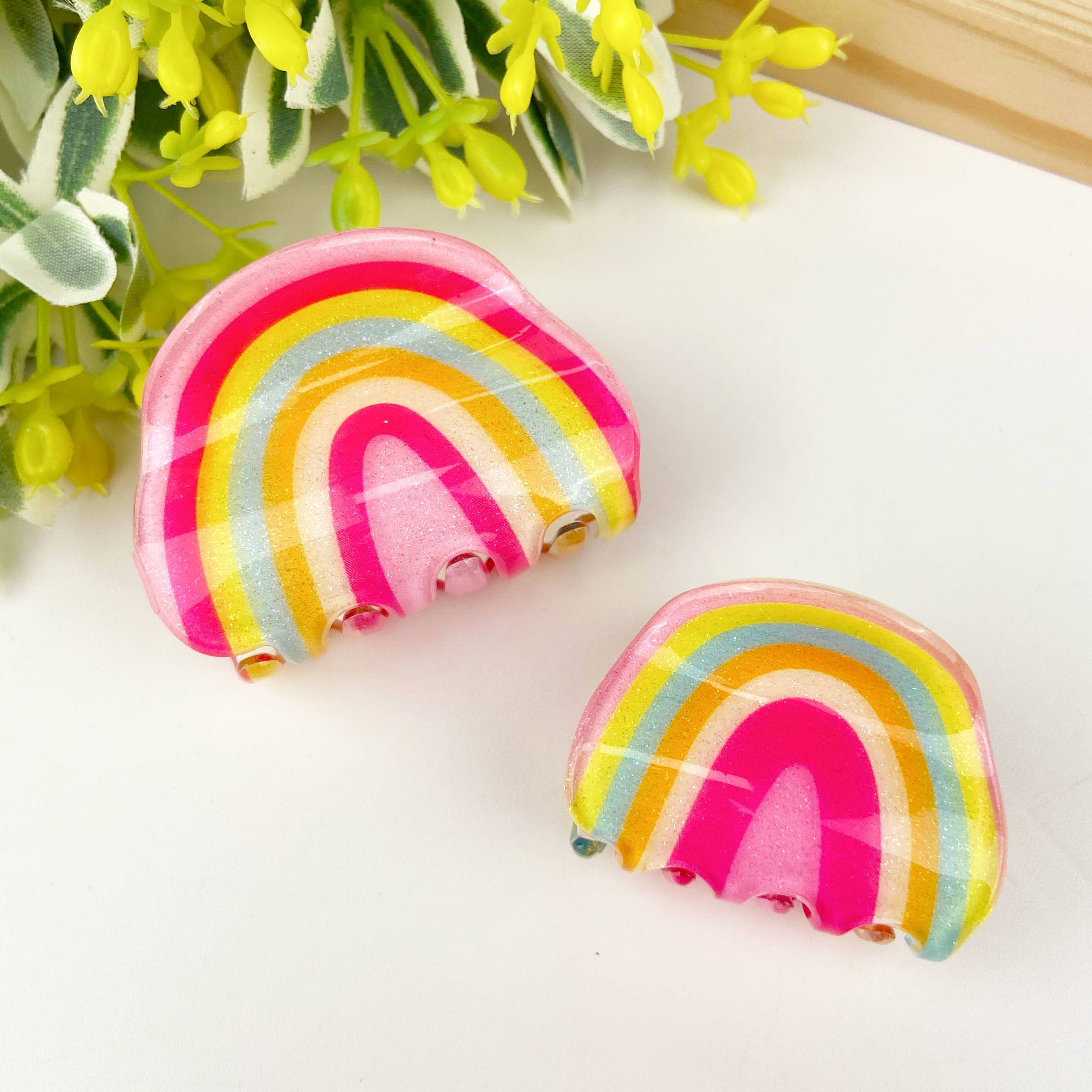 Fruit Rainbow Fun Hair Clip