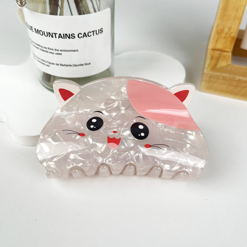 Lovely cartoon animal hair claw clip