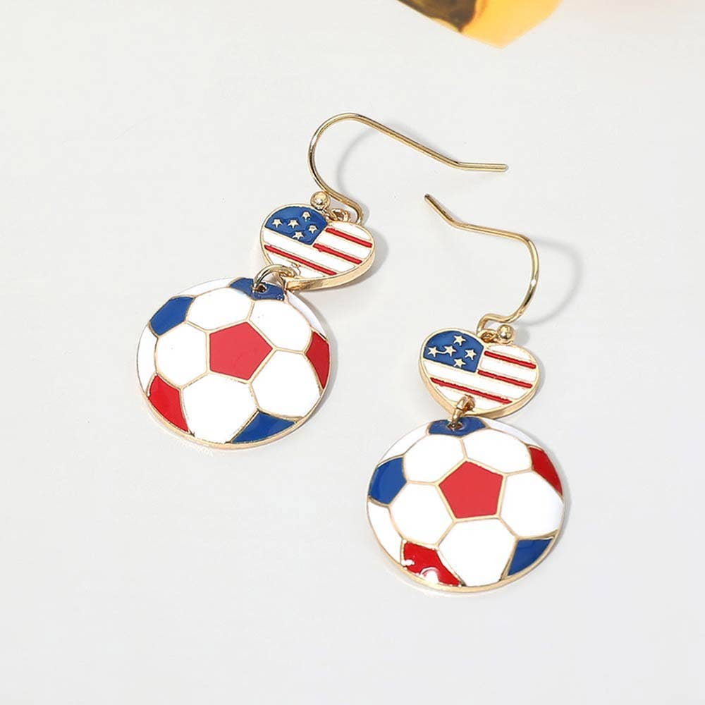 FIFA World Cup Soccer Ball Earrings