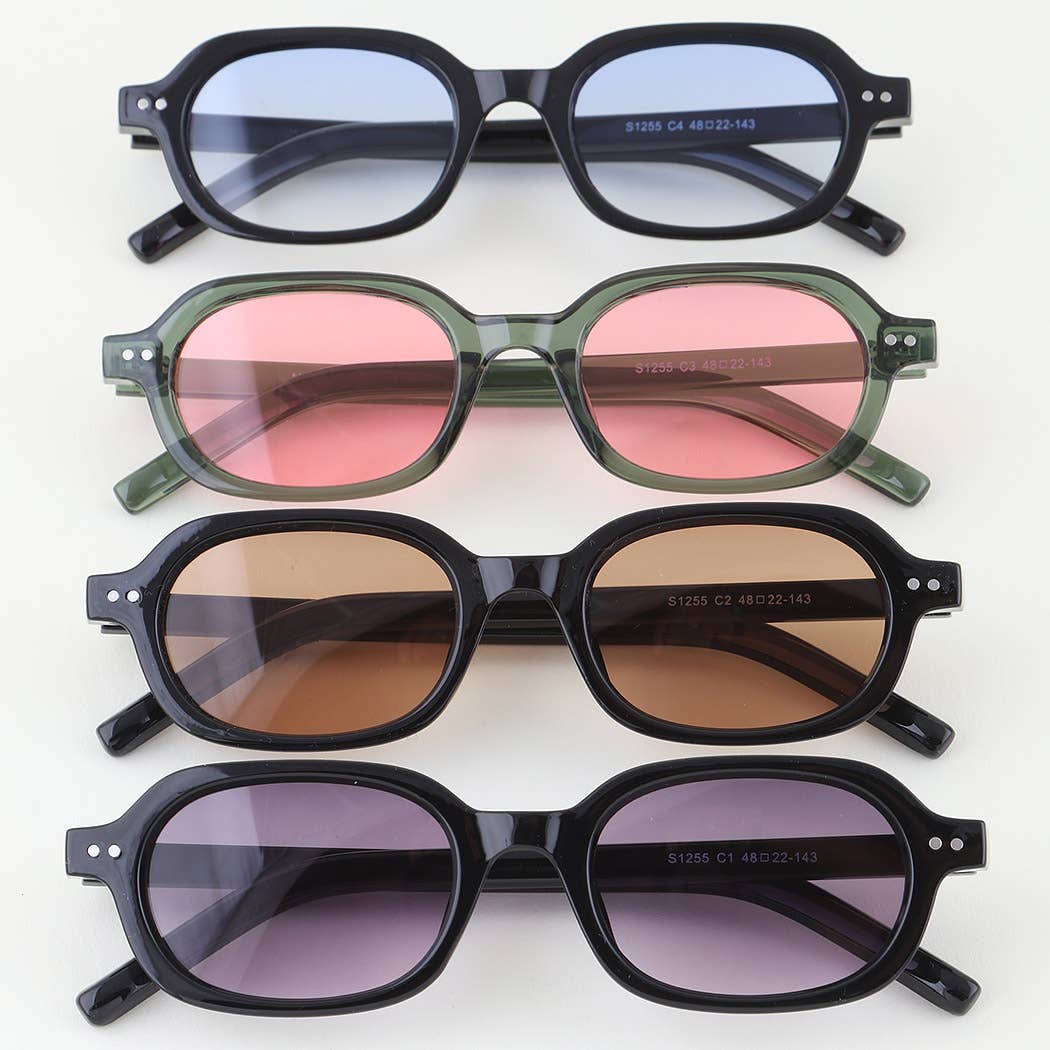Double Bolted Summer Time Sunglasses