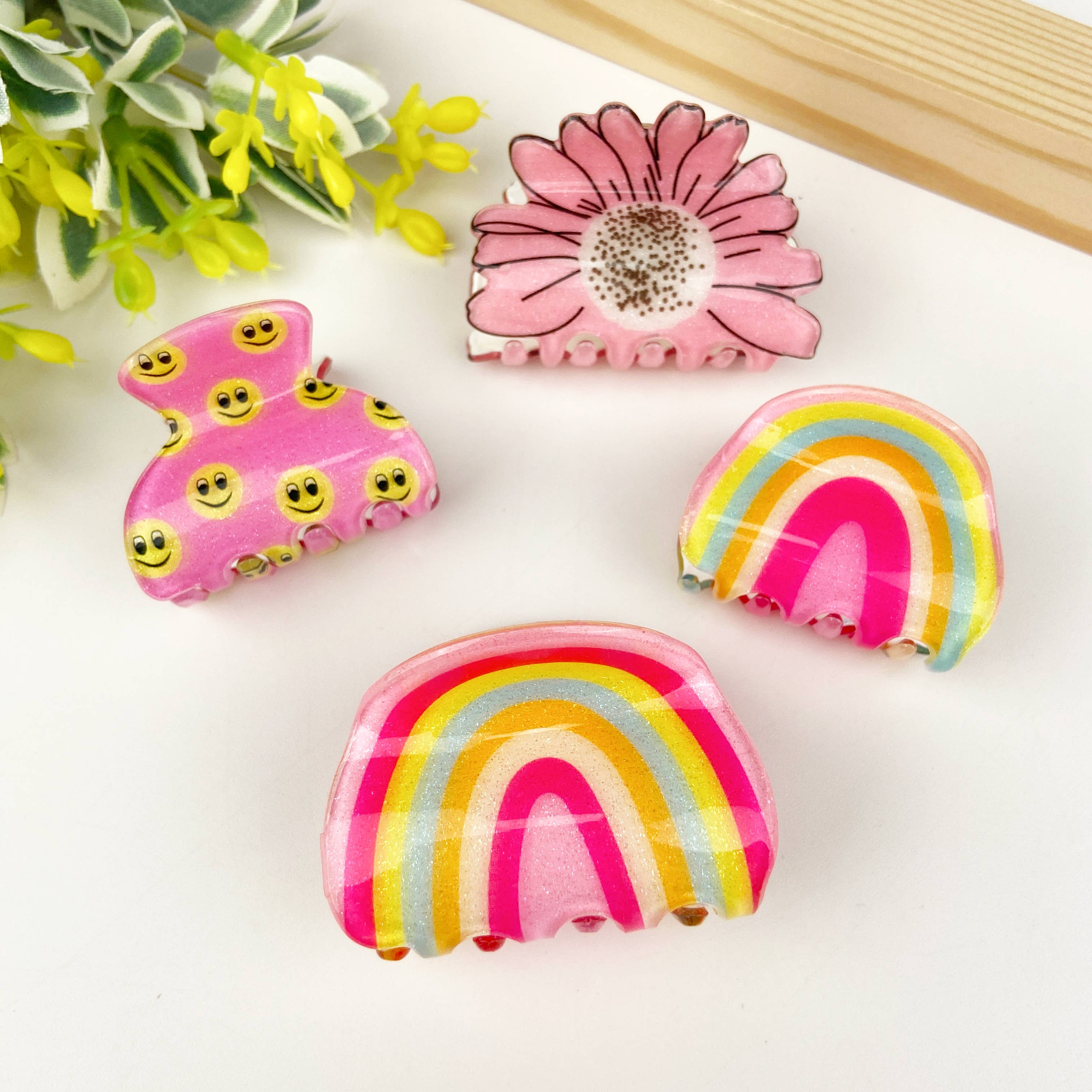 Fruit Rainbow Fun Hair Clip