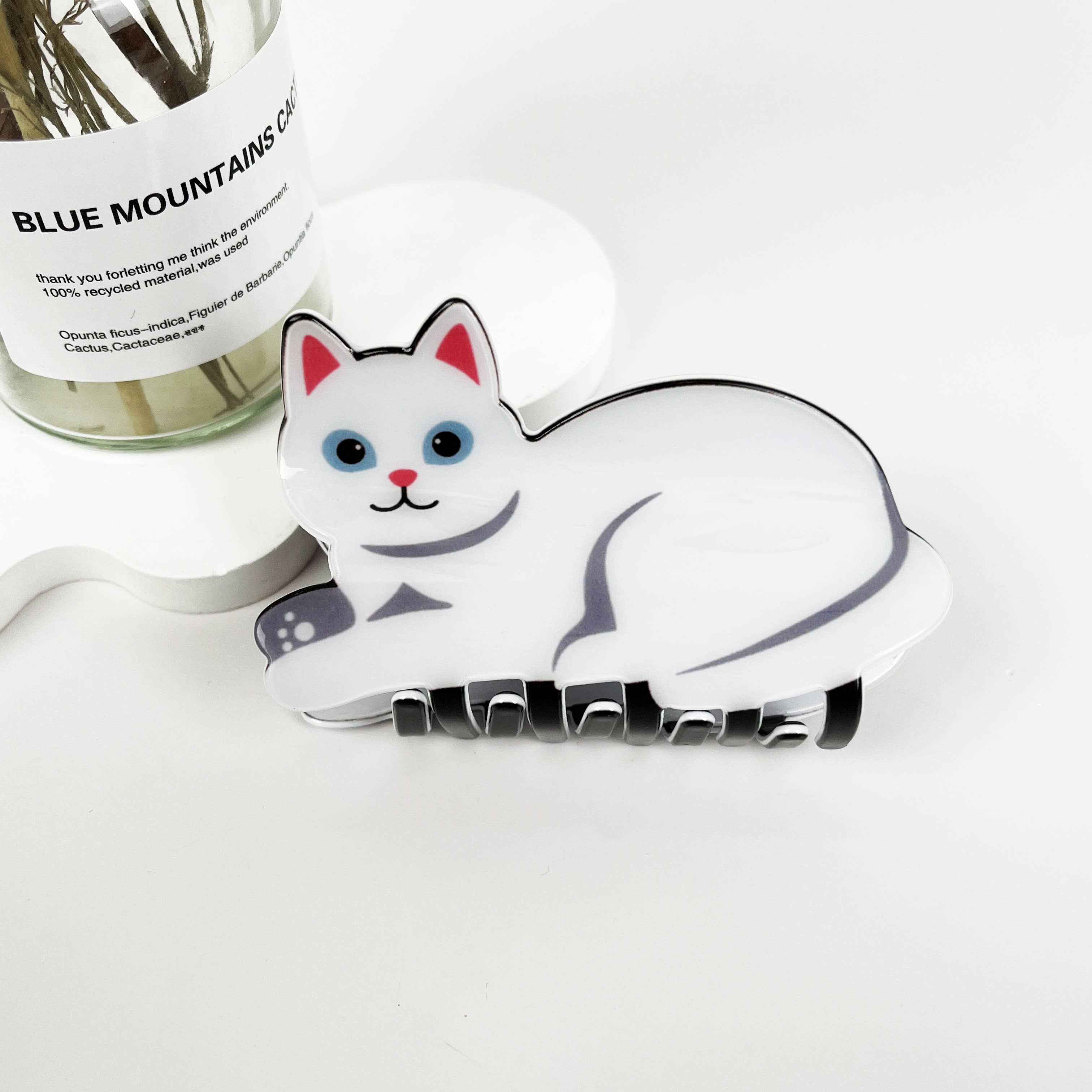Cat Animal Hair Claw Clip