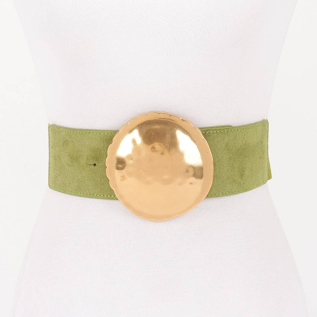 Metal Buckle Elastic Belt