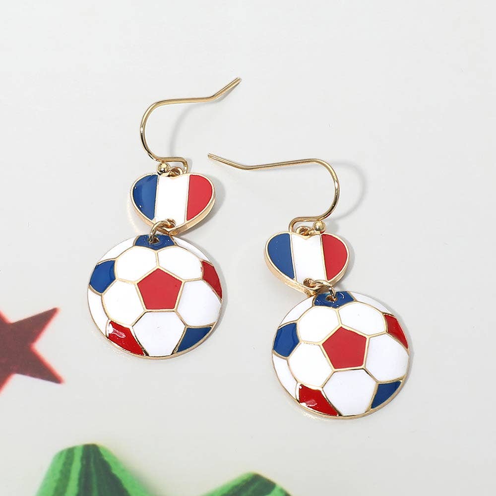 FIFA World Cup Soccer Ball Earrings
