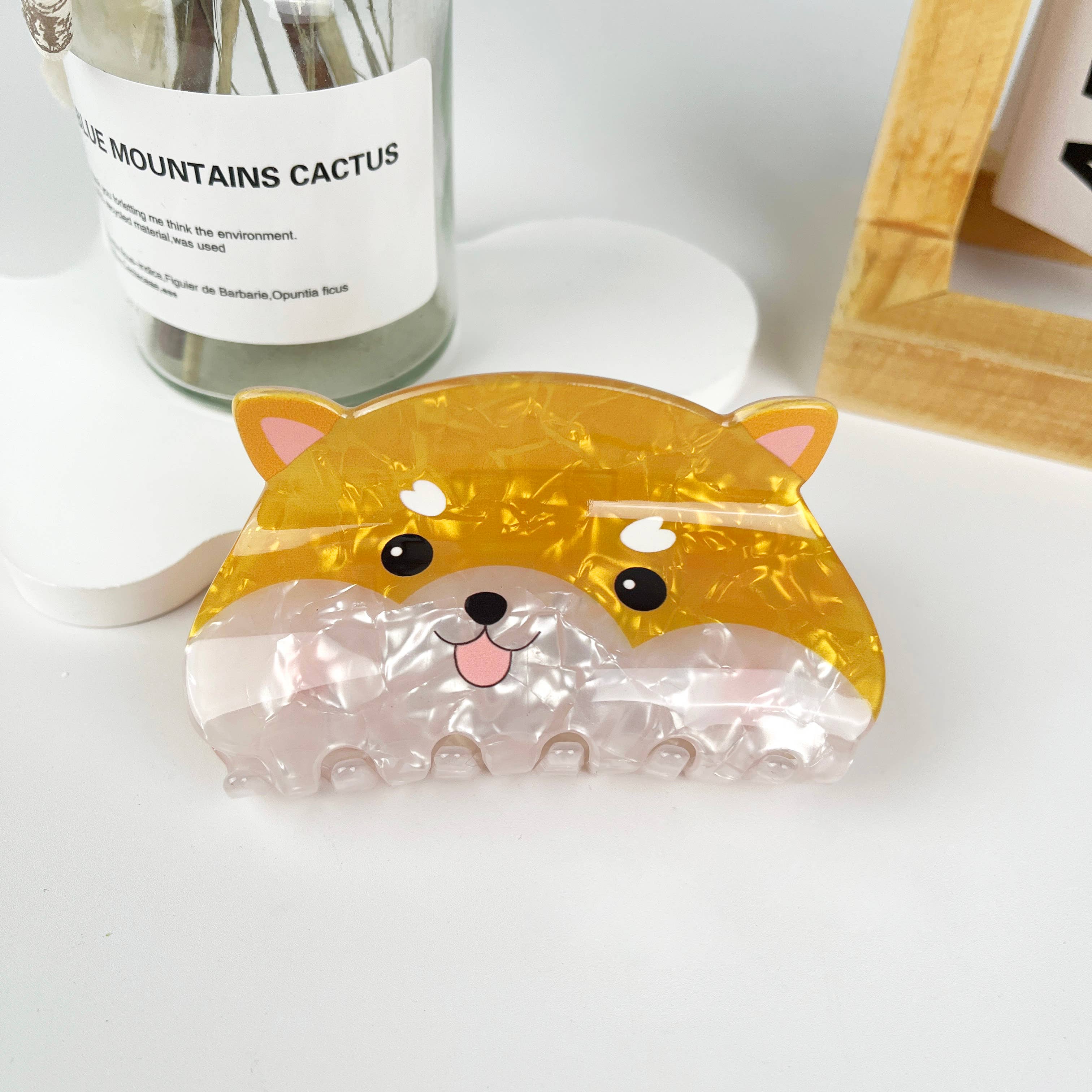Lovely cartoon animal hair claw clip