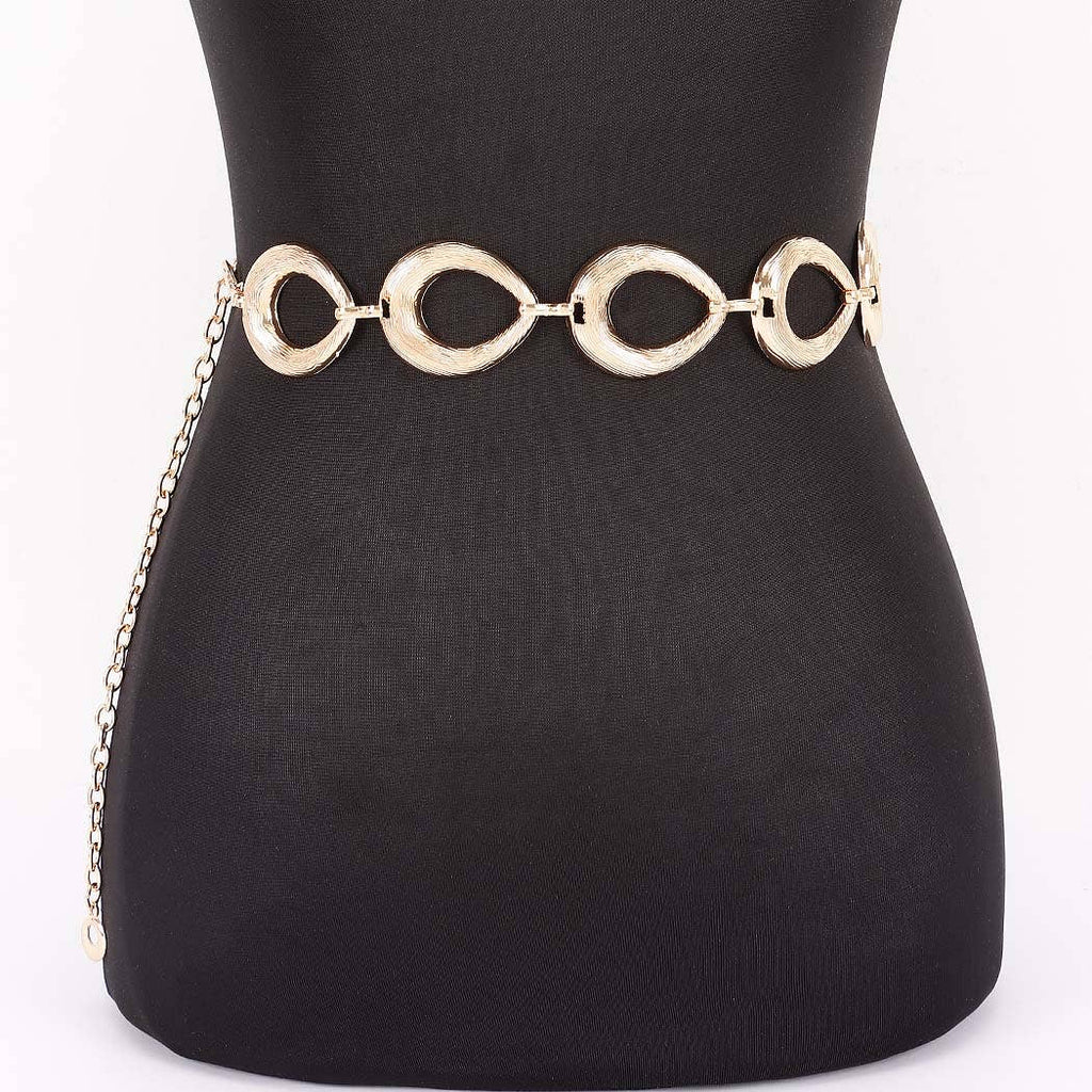 Vintage Metal Chain Plus Size Belt