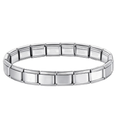 Blank Silver Italian Charm Bracelet