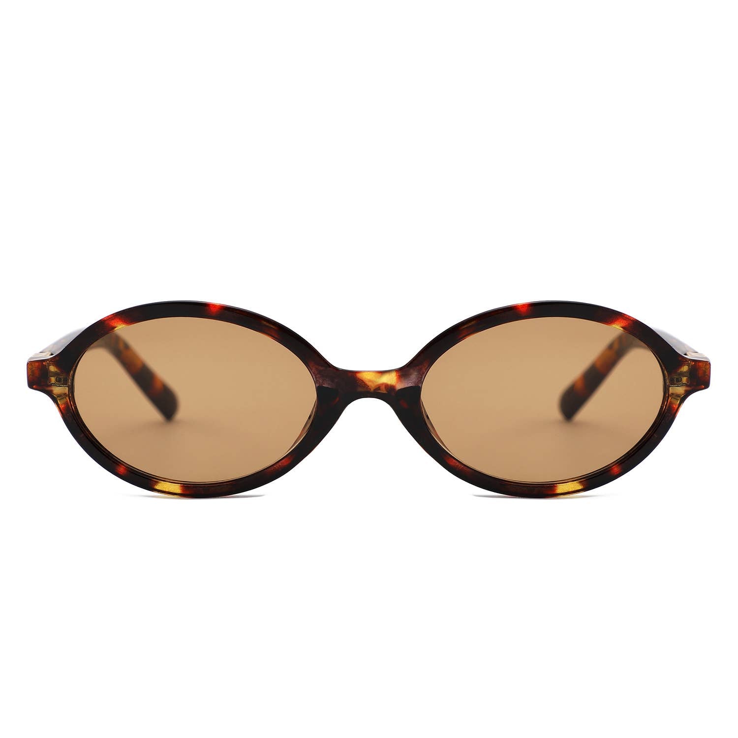 Retro Oval Slim Vintage Round Sunglasses