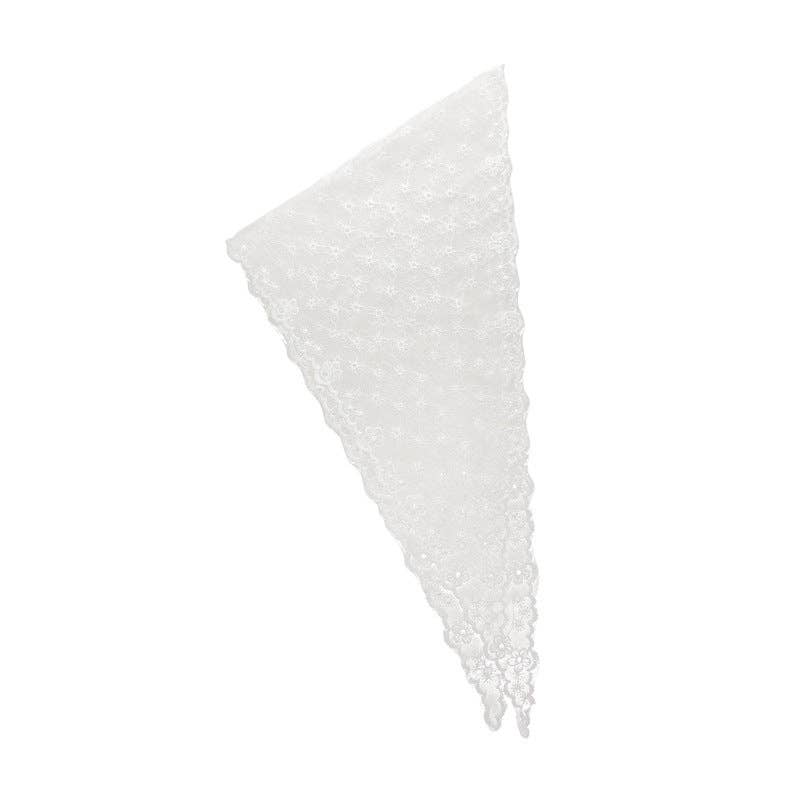 Vintage Floral Lace Headscarf for Women - Cute Travel Accessories